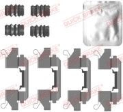 109-0111 Sada prislusenstvi, oblozeni kotoucove brzdy QUICK BRAKE