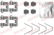 109-0114 Sada příslušenství, obložení kotoučové brzdy QUICK BRAKE