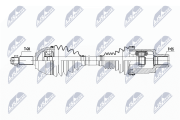 NPW-BM-135 Hnací hřídel NTY