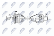 NPW-ME-073 Hnací hřídel NTY