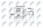 NPW-MS-013 Sada kloubů, hnací hřídel NTY