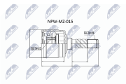 NPW-MZ-015 Sada kloubů, hnací hřídel NTY