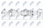 NPW-RE-132 Hnací hřídel NTY