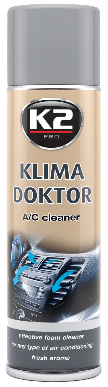 W100 K2 KLIMA DOKTOR 500ml – pěnový čistič klimatizace W100 K2