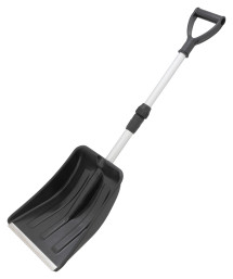 10326 COMPASS Lopata na sníh BLACK teleskopická  | 10326 COMPASS