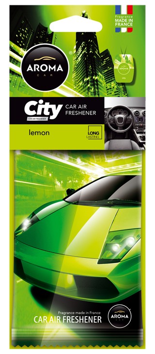 am92714 Osvěžovač AROMA CAR CITY LEMON am92714 COMPASS