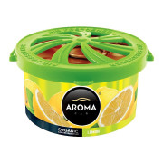 amFAL970 Osvěžovač AROMA CAR ORGANIC 40g LEMON amFAL970 COMPASS