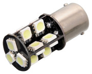 33806 Žárovka 19 SMD LED 12V Ba15S s rezistorem CAN-BUS ready bílá 33806 COMPASS