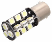 33808 Žárovka 27 SMD LED 12V Ba15S s rezistorem CAN-BUS ready bílá 33808 COMPASS