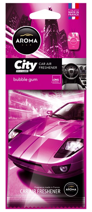 am92670 Osvěžovač AROMA CAR CITY BUBBLE GUM am92670 COMPASS