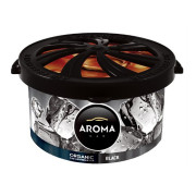 amFAL038 Osvěžovač AROMA CAR ORGANIC 40g BLACK amFAL038 COMPASS