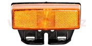 9907004 boční poziční světlo oranžové s odrazkou,obj. a pravoúhlým držákem TRUCK L=P 9907004 ACI
