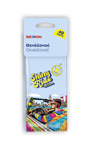 4113400 SHERON Shiny Ride Osvěžovač Man SHERON