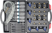 YT-7306 Souprava na diagnostiku vstřikovačů,průtoková 31ks YT-7306 YATO