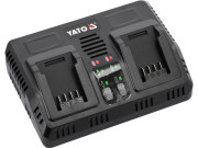 YT-828499 Nabíječka na 2x AKU baterie 18 V, 2.2 A YT-828499 YATO