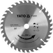 YT-60591 Kotouč na dřevo TCT 165 x 16 mm 36z (pro YT-82810, YT-82811) YT-60591 YATO