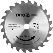 YT-60685 Kotouč na dřevo TCT 235 x 25,4 mm 24z (pro YT-82153) YT-60685 YATO